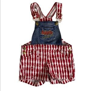 Apple Bottoms Shortalls. Size 4T